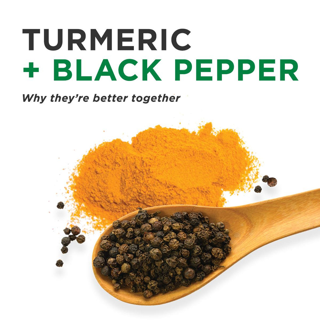 Turmeric & Black Pepper: Why They're Better Together