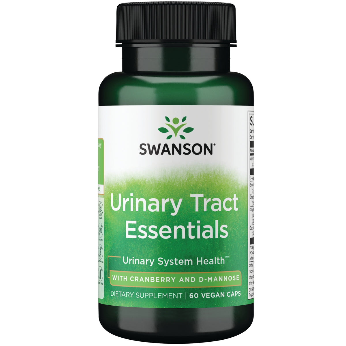SWC092 |  Swanson Urinary Tract Essentials bottles front view showing label Urinary Tract Essentials