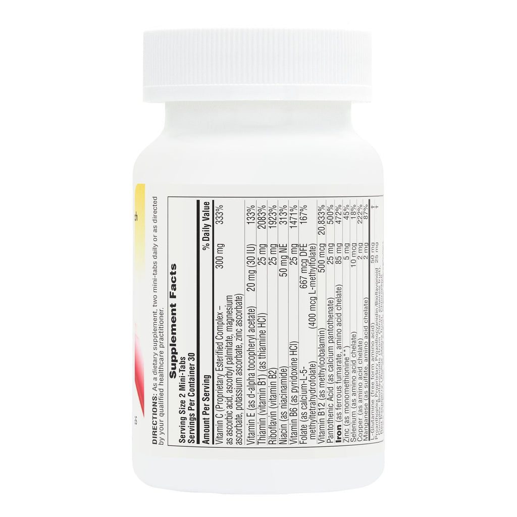 NTP358 | Supplement bottle showing the Supplement Facts panel with directions and nutrient amounts - Thumbnail