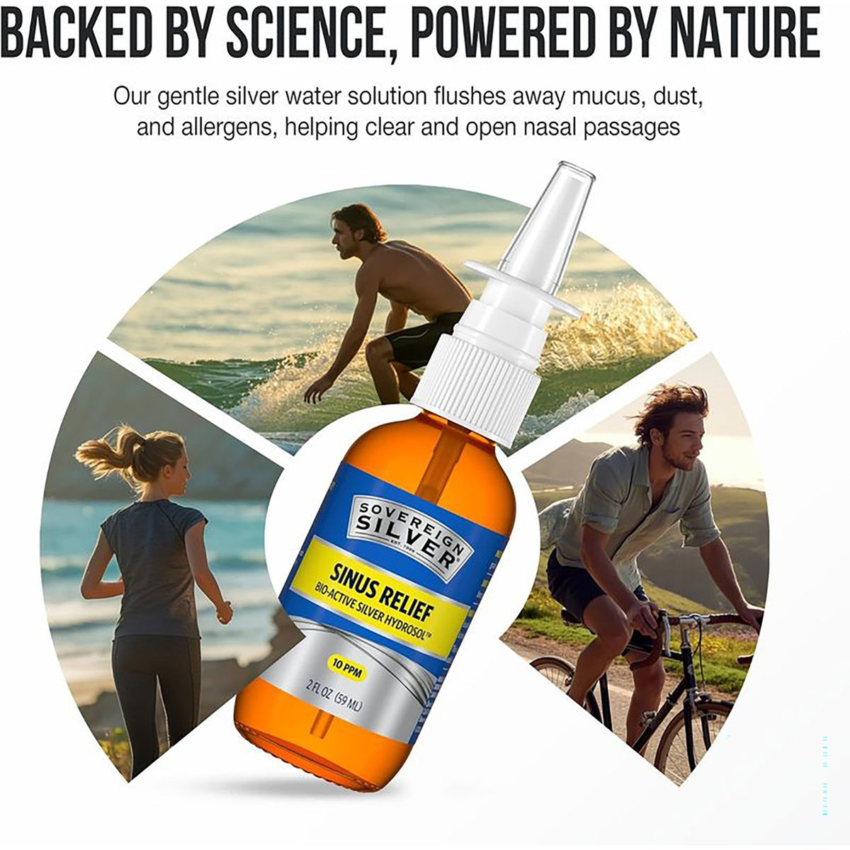 Sinus Relief Bio-Active Silver Hydrosol Nasal Spray