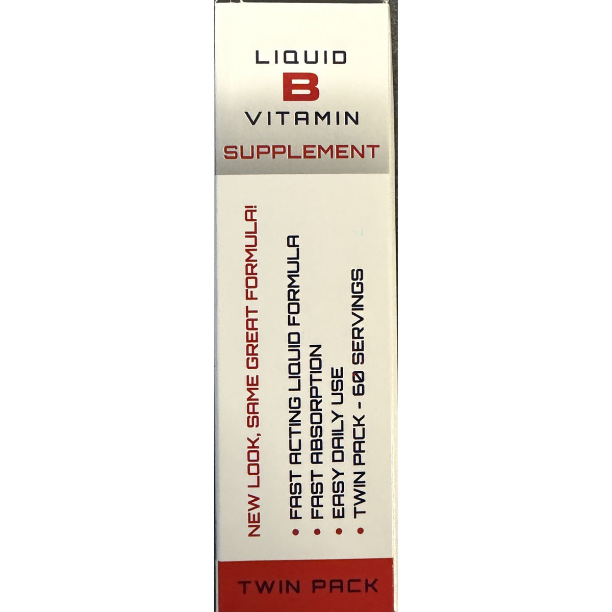 SUB001 | Liquid B Vitamin Supplement Twin Pack with new look, same great formula and daily use claims