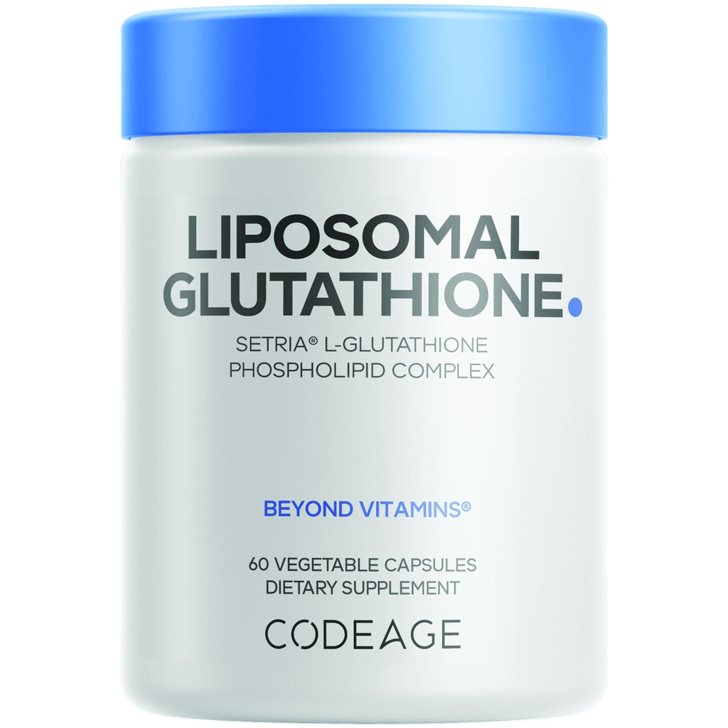 CDG072 | Codeage Liposomal Glutathione dietary supplement bottle, 60 vegetable capsules - Thumbnail