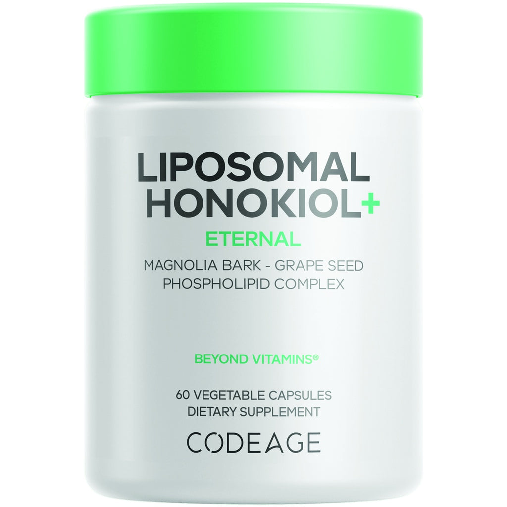 CDG076 | Codeage Liposomal Honokiol+ Eternal bottle with 60 vegetable capsules - Thumbnail