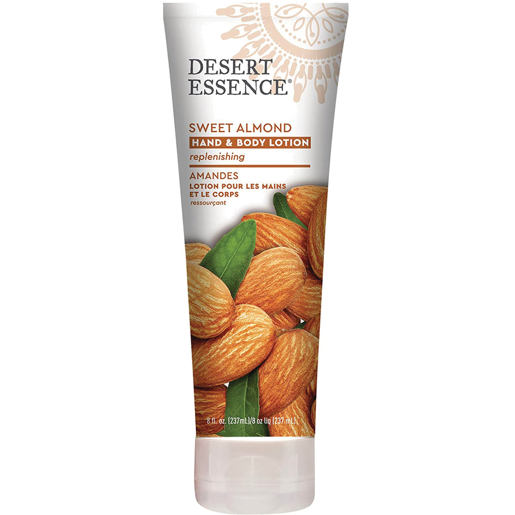 DST045 | Desert Essence Sweet Almond hand and body lotion tube with almond illustration - Thumbnail