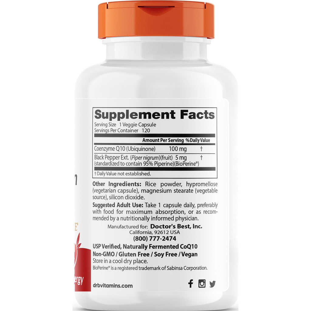 DB157 | Back of white supplement bottle showing Supplement Facts panel, ingredients, suggested use and manufacturer information - Thumbnail