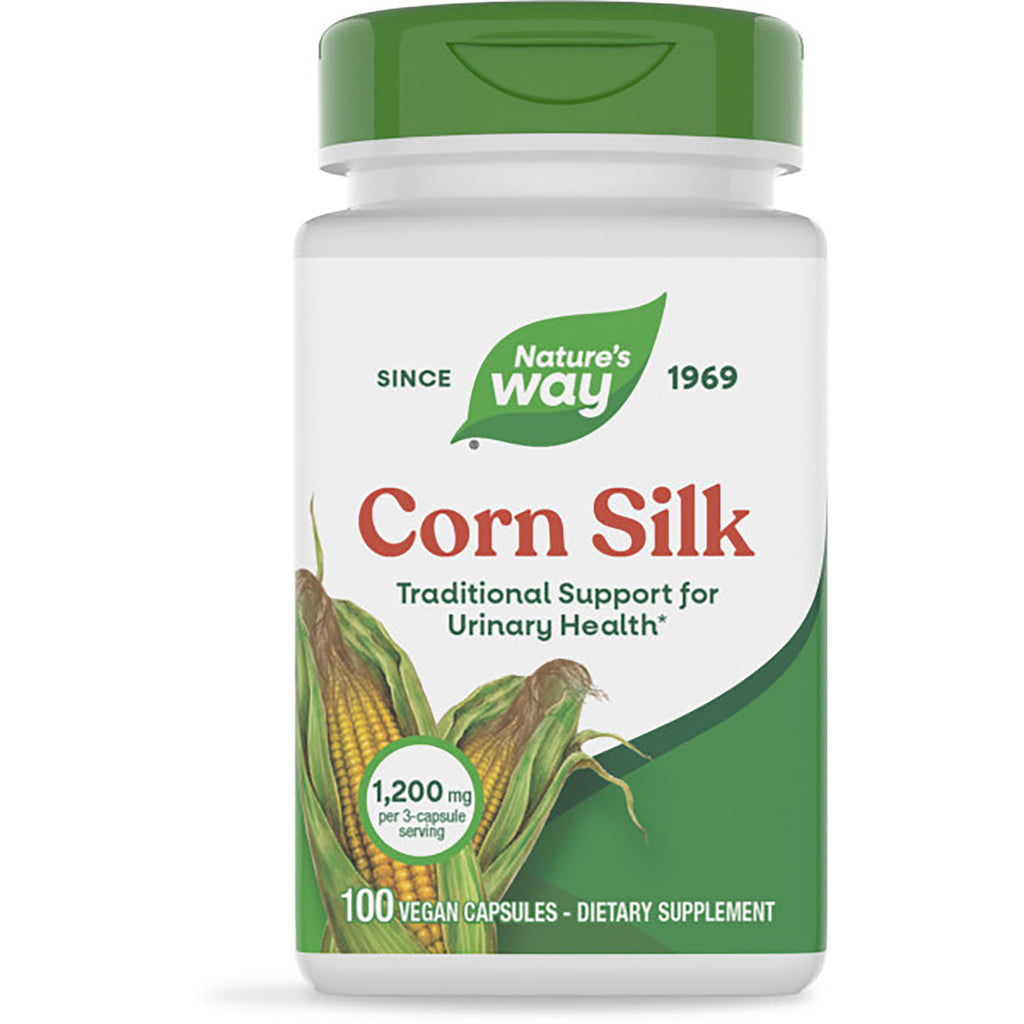 NW723 | Nature's Way Corn Silk bottle labeled Traditional Support for Urinary Health, 100 vegan capsules - Thumbnail