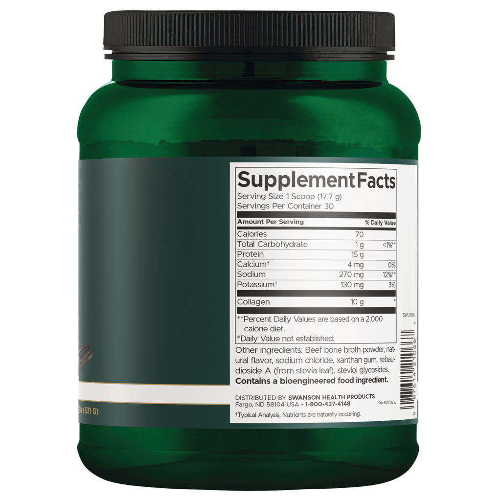 SWU1066 | Back label with Supplement Facts - Thumbnail