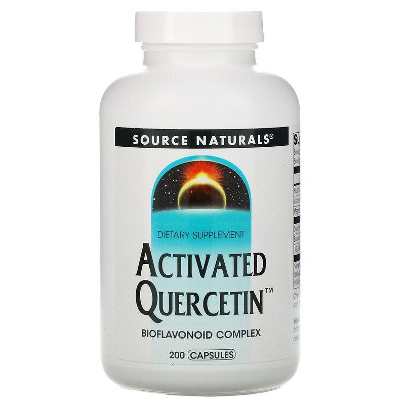 SN833 | Source Naturals Activated Quercetin Bioflavonoid Complex, 200 capsules - Thumbnail