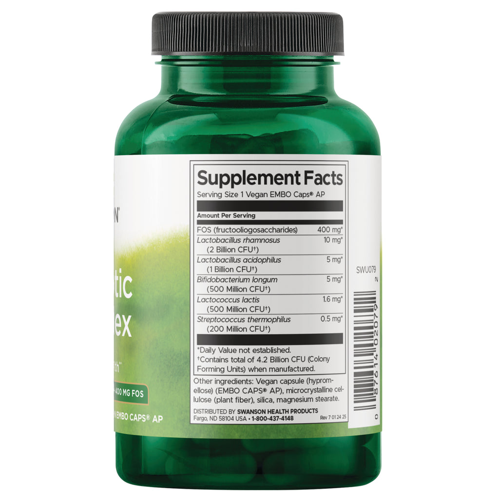 SWU079 | Back label with Supplement Facts - Thumbnail