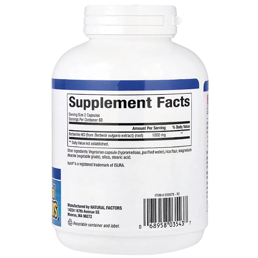 NFC212 | back of white supplement bottle showing Supplement Facts panel, serving size text and barcode - Thumbnail