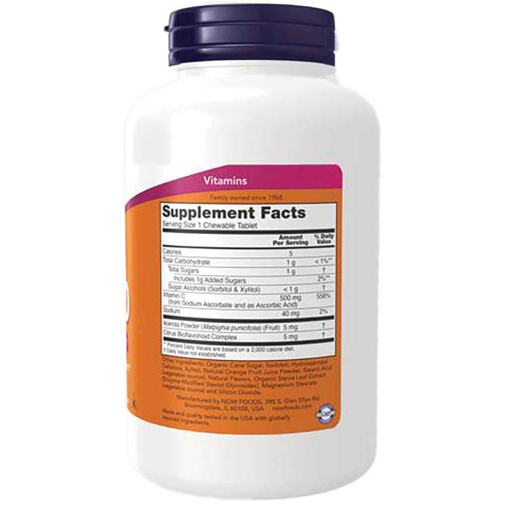 NWF234 | Back label showing Supplement Facts panel and ingredient text on white bottle with purple cap - Thumbnail