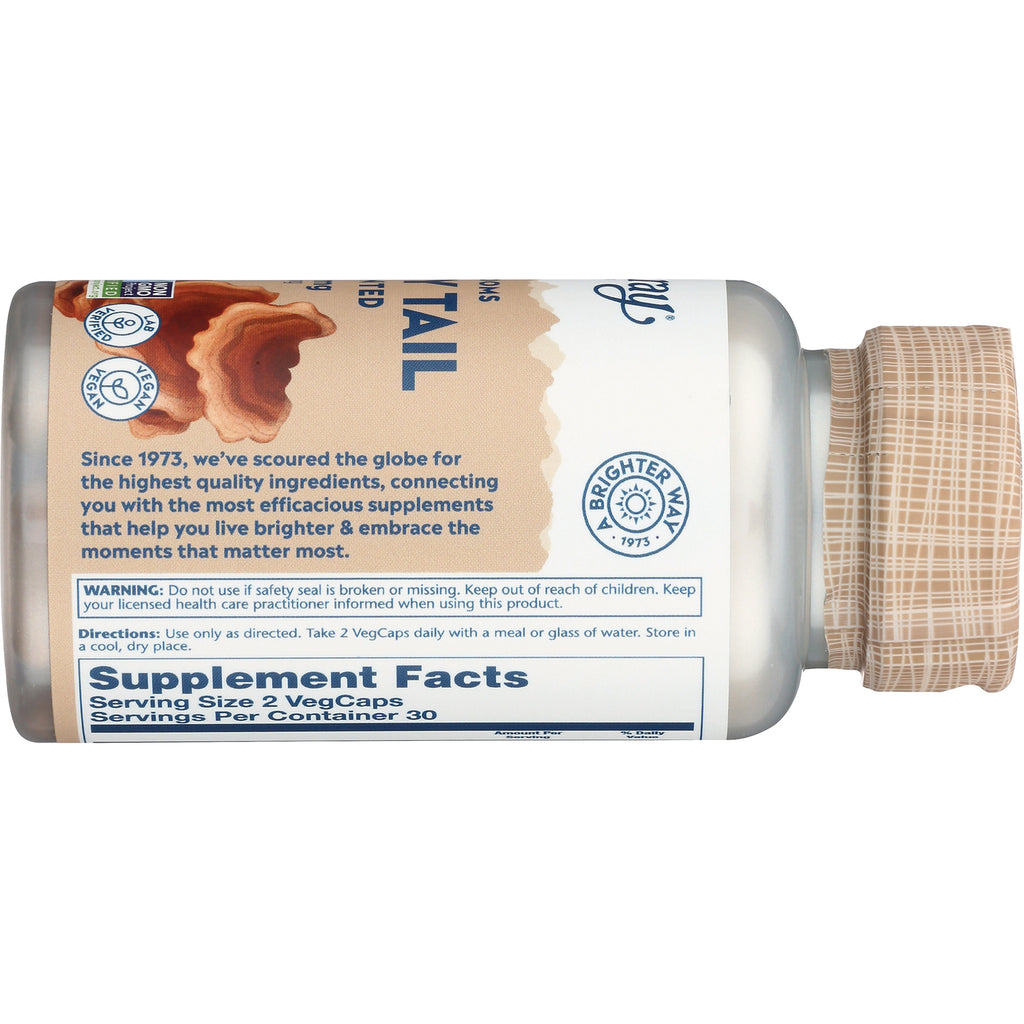 SLR467 | Back label with Supplement Facts, directions, and warning on bottle - Thumbnail