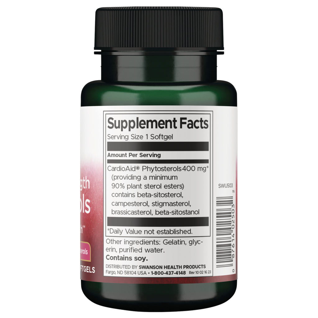 SWU503 | Back label with Supplement Facts - Thumbnail