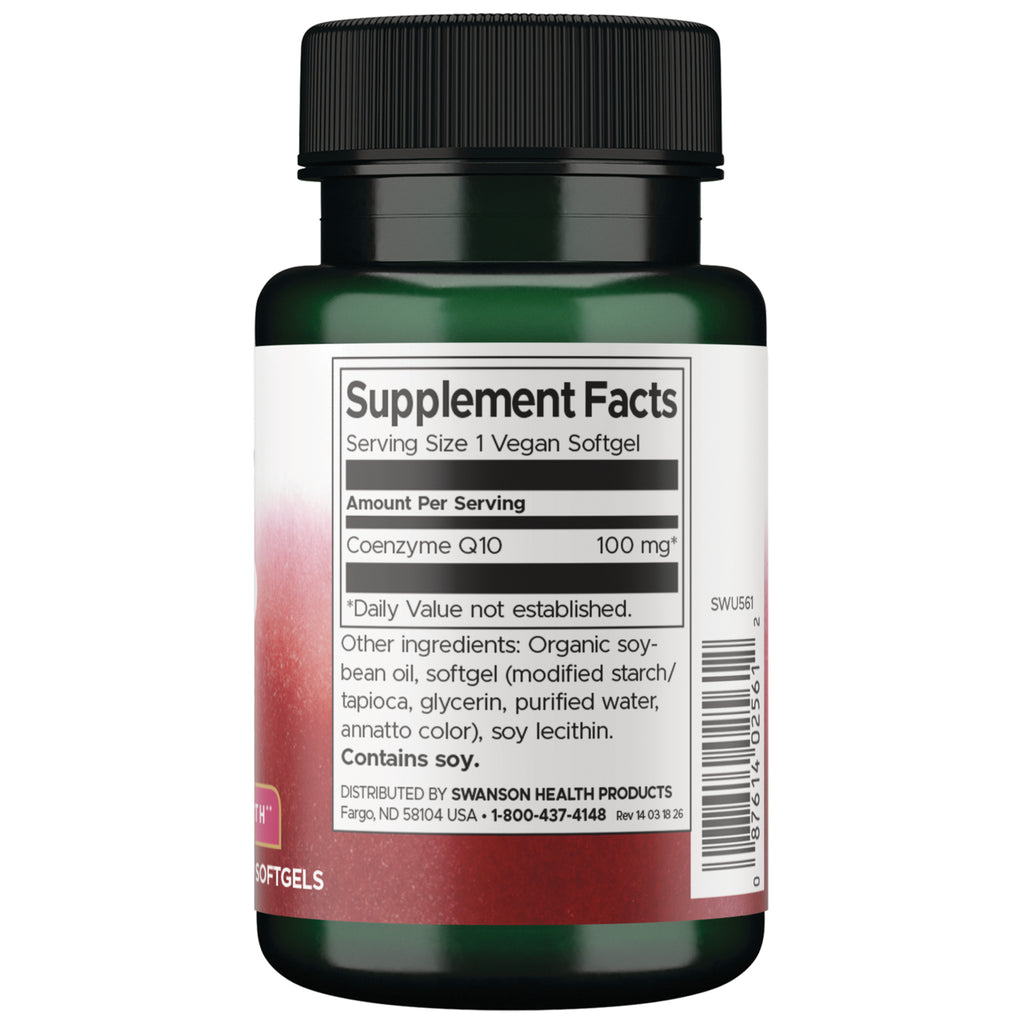 SWU561 | Back label with supplement facts and serving information - Thumbnail
