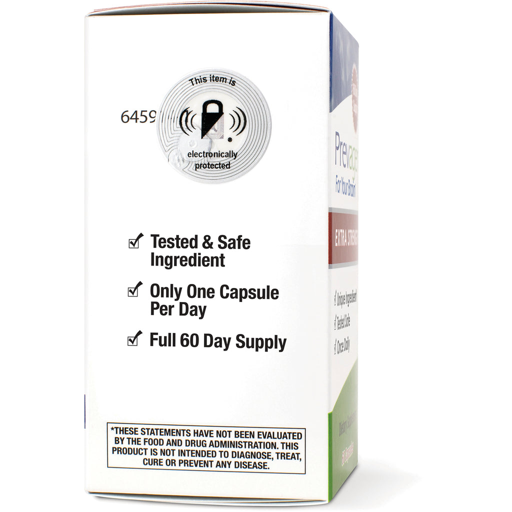 QB009 | Product side panel showing checklist reading Tested & Safe Ingredient; Only One Capsule Per Day; Full 60 Day Supply - Thumbnail