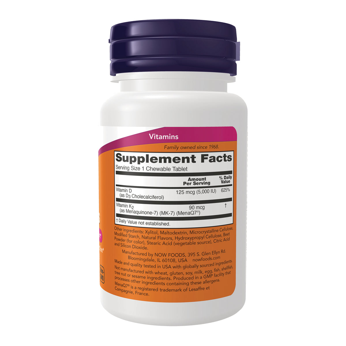 D3 + K2 Chewables