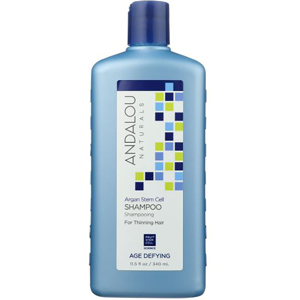 ADN012 | Andalou Naturals Argan Stem Cell Shampoo for Thinning Hair, Age Defying, 11.5 fl oz - Thumbnail