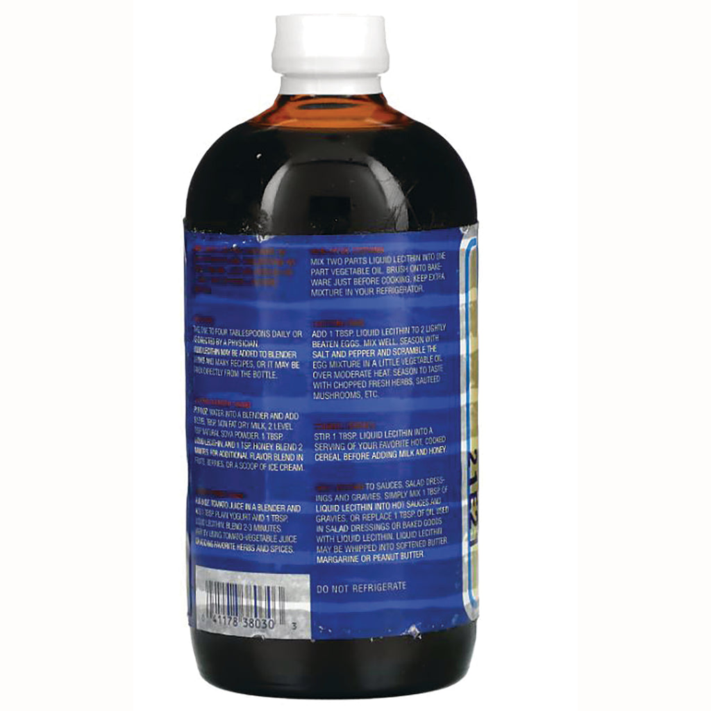 FRN002 | Back of amber bottle with blue label showing ingredients text, barcode, and DO NOT REFRIGERATE warning - Thumbnail