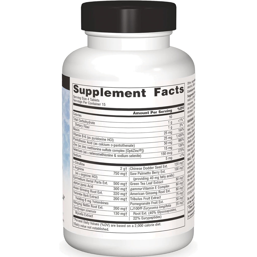 SN777 | Supplement Facts panel on bottle label - Thumbnail