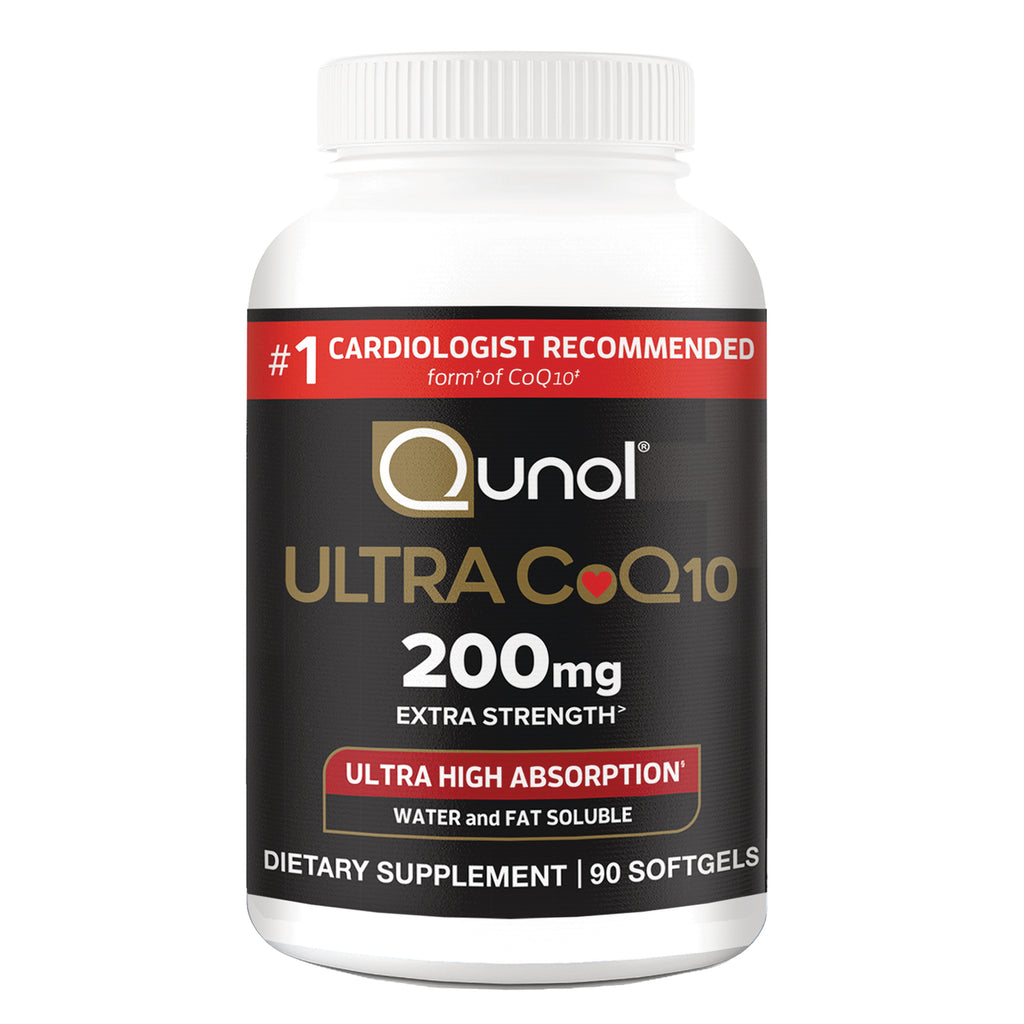 QNL016 | Qunol Ultra CoQ10 200 mg dietary supplement bottle with 90 softgels - Thumbnail