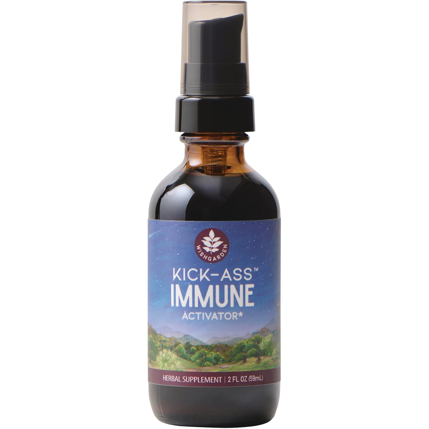 WGH003 | Kick-Ass Immune Activator herbal supplement, 2 fl oz dropper bottle