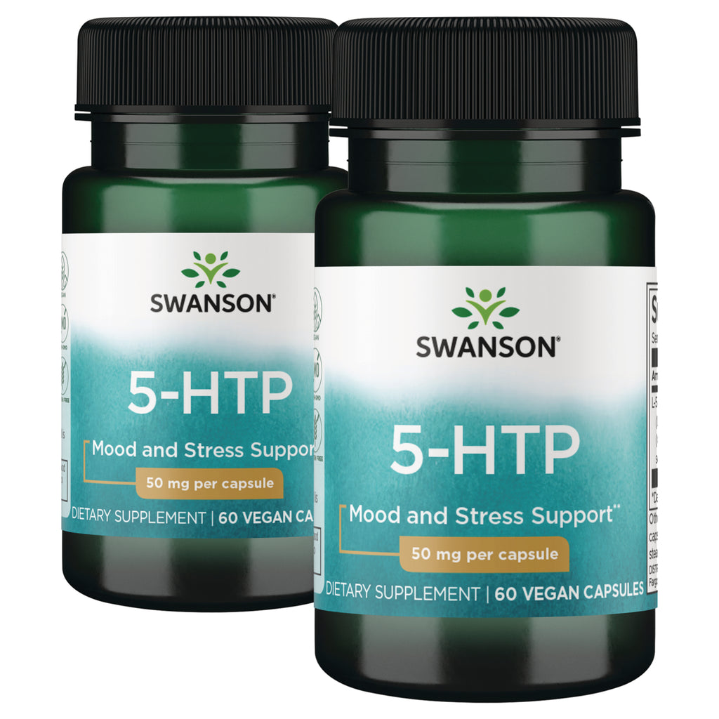 SW1237 | Swanson 5 HTP 2 Pack 50 mg - Thumbnail
