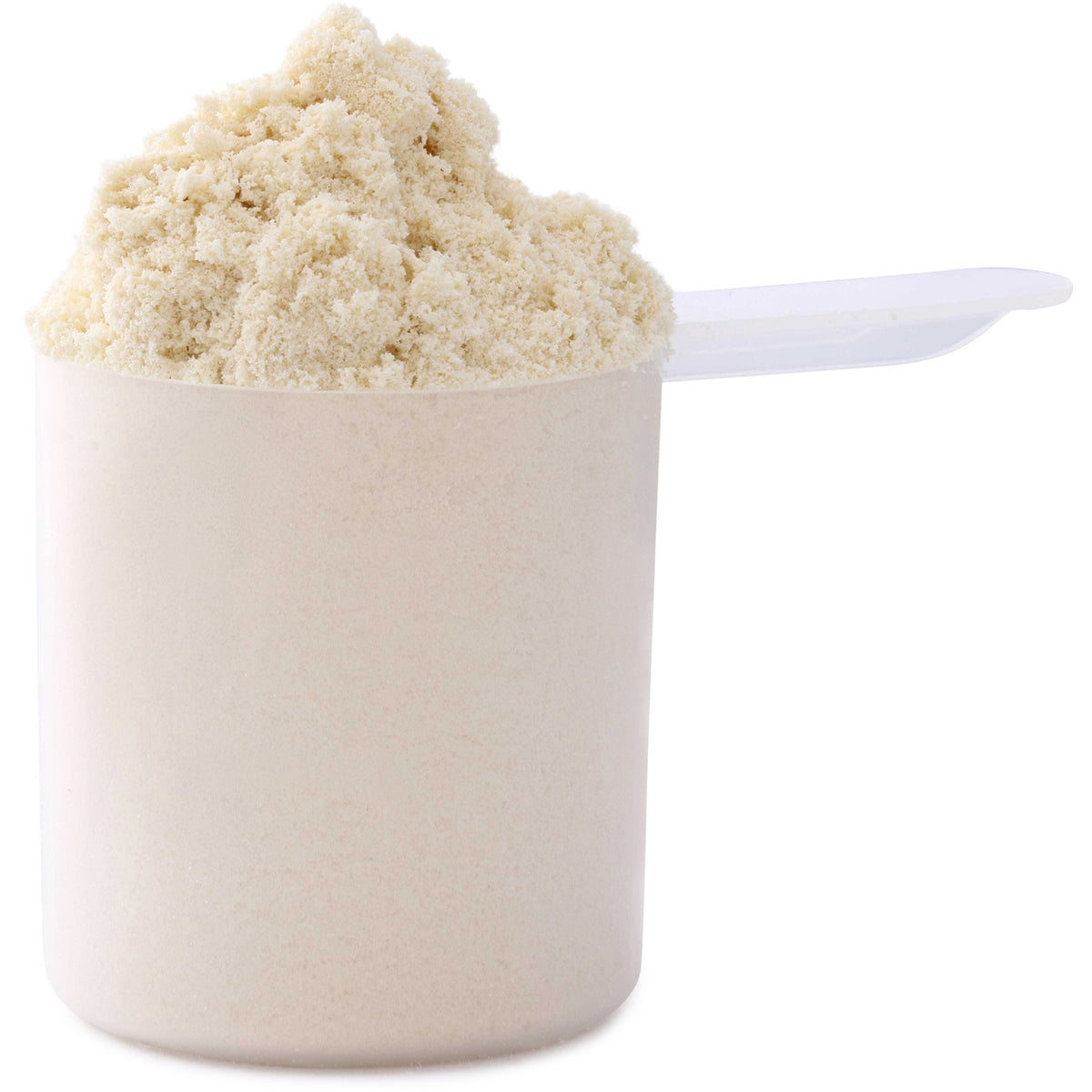 SWU477 | Scoop filled with beige supplement powder