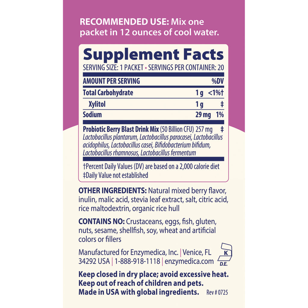 EMD106 | Supplement facts panel, other ingredients, and storage information - Thumbnail