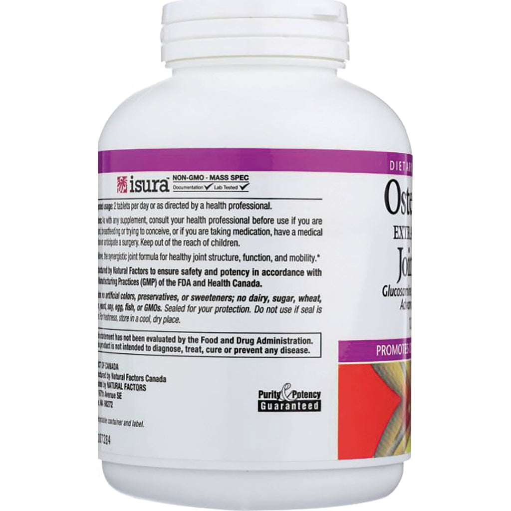 NFC115 | back label of white supplement bottle showing ingredients, directions, and Purity & Potency Guaranteed logo - Thumbnail