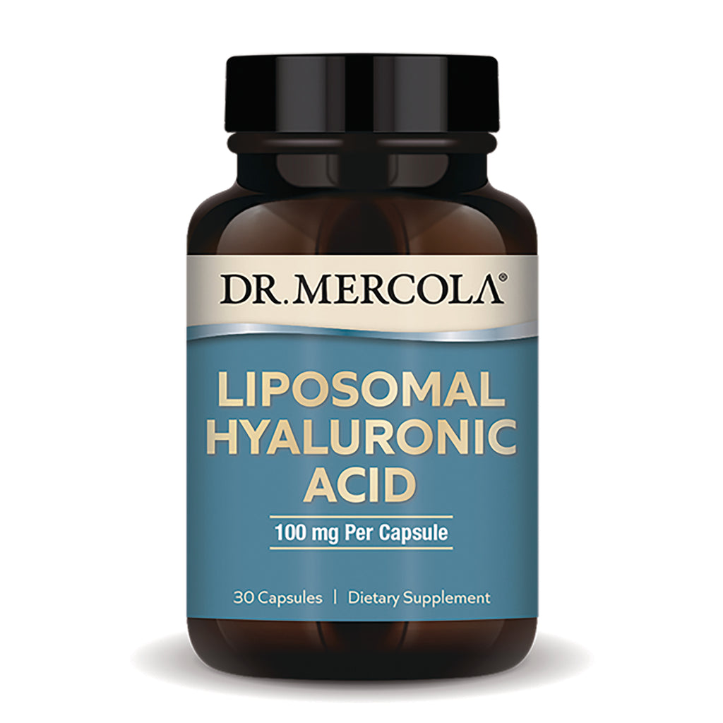 MRC117 | Dr. Mercola Liposomal Hyaluronic Acid bottle, 100 mg per capsule, 30 capsules - Thumbnail