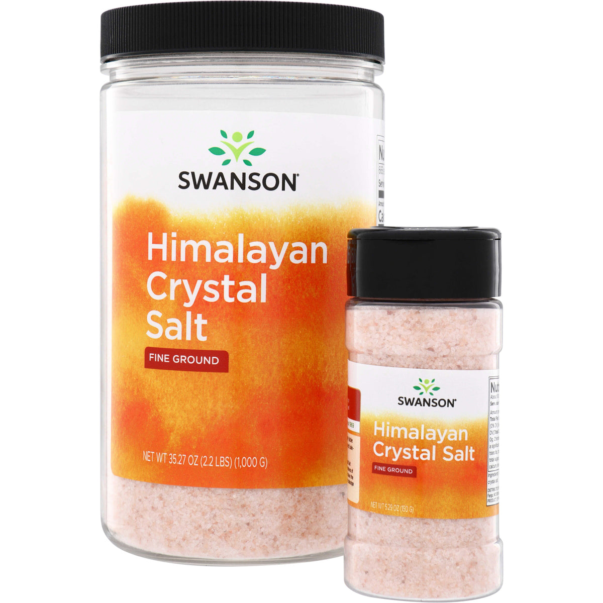 SWU516 | Swanson Himalayan Crystal Salt Combo Pack - Fine Ground