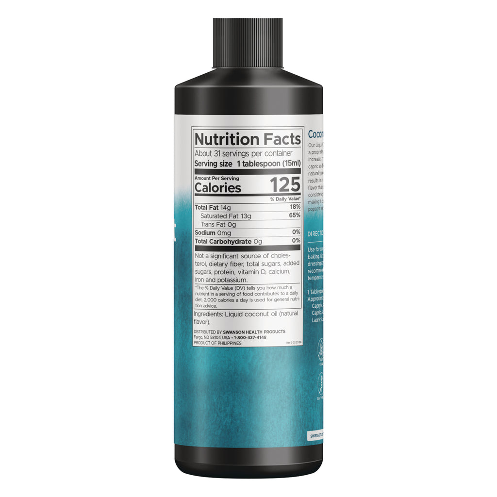SWHF001 | Back label with Nutrition Facts panel, serving size 1 tablespoon (15 ml), 125 calories || SWHF001 | Nutrition Facts panel with ingredients, directions, and serving size 1 tbsp (15 ml) - Thumbnail