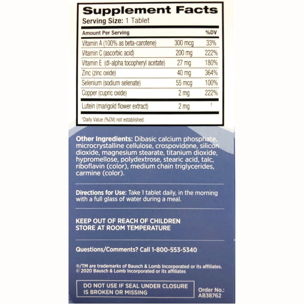 BNL014 | back panel showing Supplement Facts, other ingredients, directions, warnings and contact phone - Thumbnail