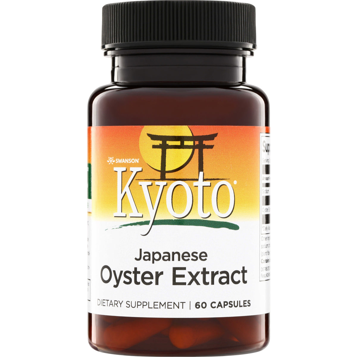 SWK011 | Kyoto Japanese Oyster Extract dietary supplement, 60 capsules