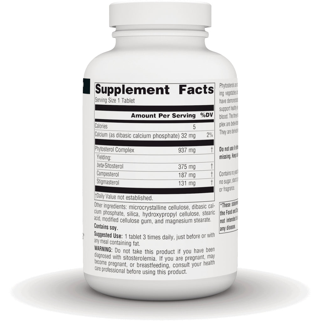 SN101 | Bottle back showing Supplement Facts panel with ingredients, amounts, and warnings - Thumbnail