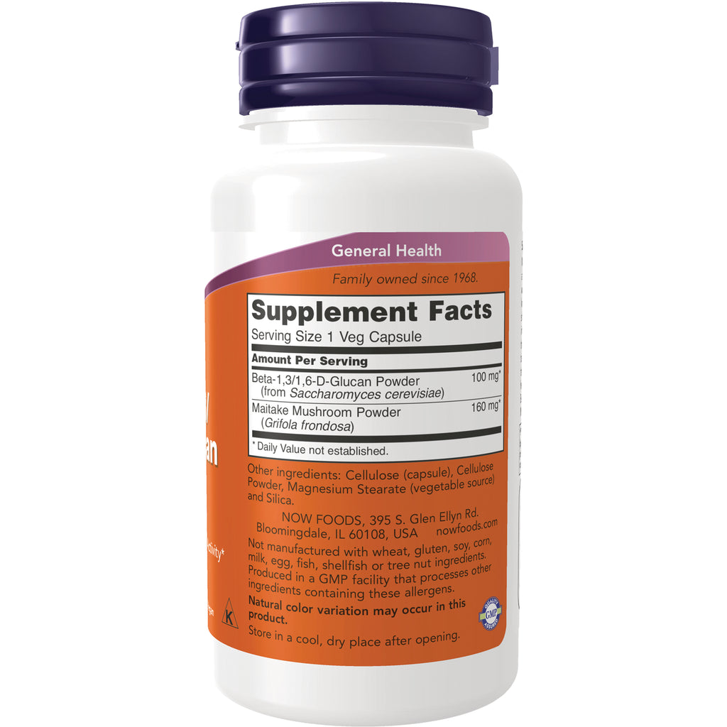 NWF185 | back of white supplement bottle showing Supplement Facts panel and ingredient text - Thumbnail