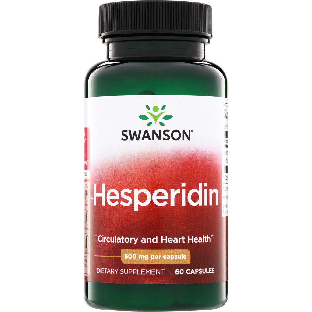 SW1097 | Swanson Hesperidin bottle, 500 mg per capsule, 60 capsules - Thumbnail