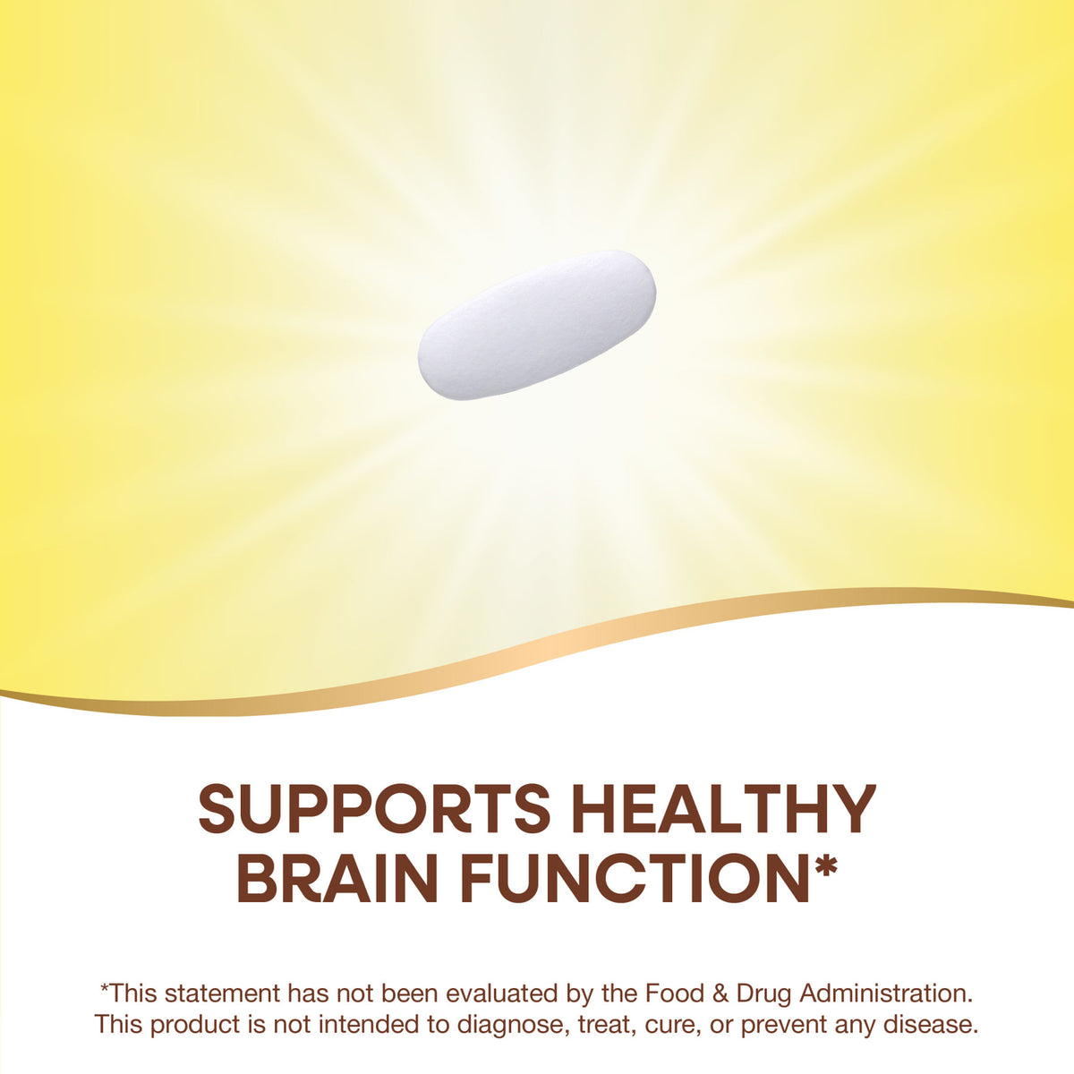 NW720 | White tablet with supports healthy brain function claim