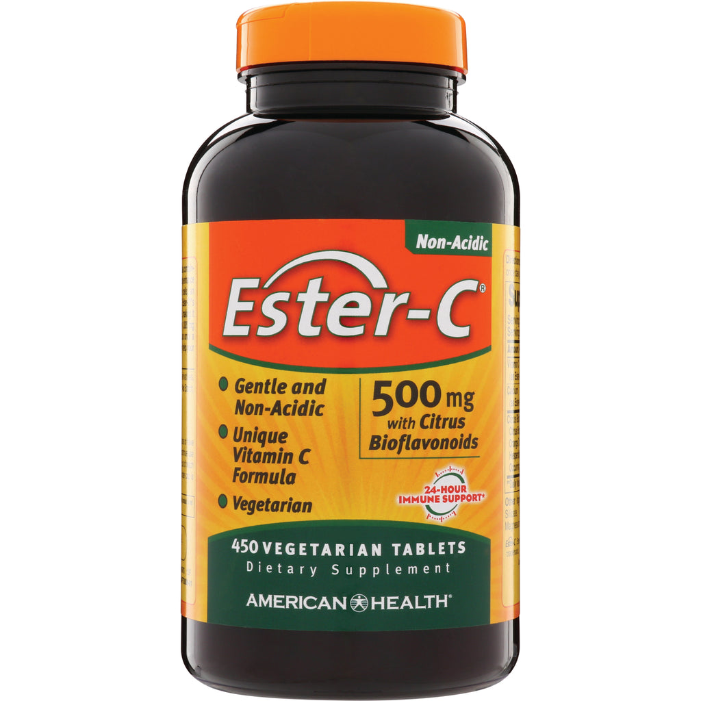 AM121 | American Health Ester-C 500 mg with Citrus Bioflavonoids, 450 vegetarian tablets - Thumbnail
