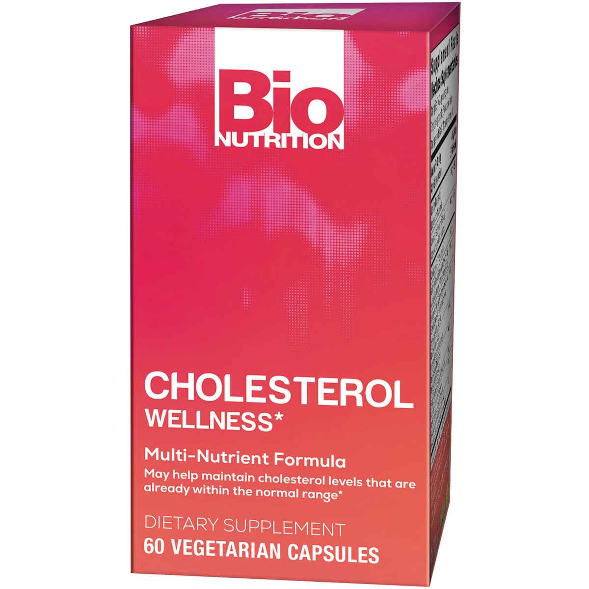 BNN027 | Bio Nutrition Cholesterol Wellness multi-nutrient formula box, 60 vegetarian capsules