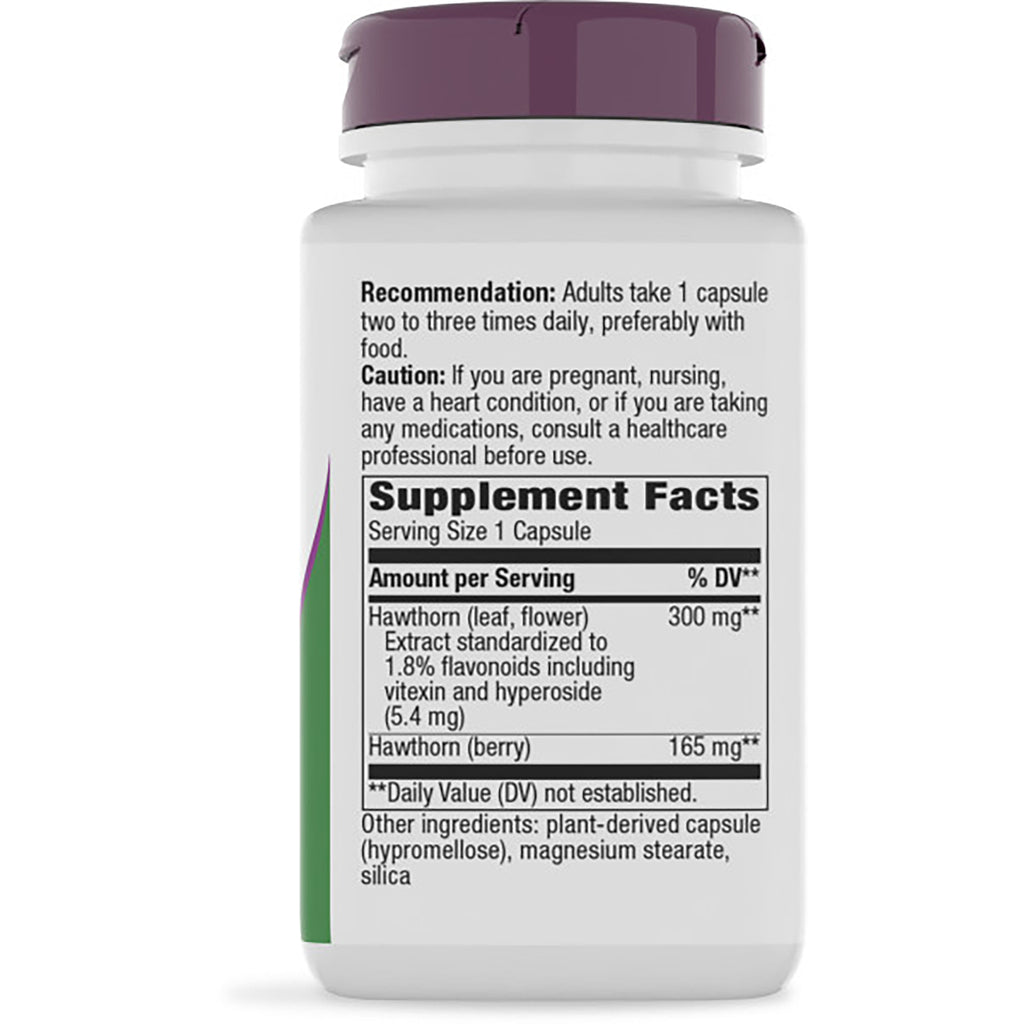 NW526 | Back of brown supplement bottle showing Supplement Facts panel, dosage recommendation and gluten free statement - Thumbnail