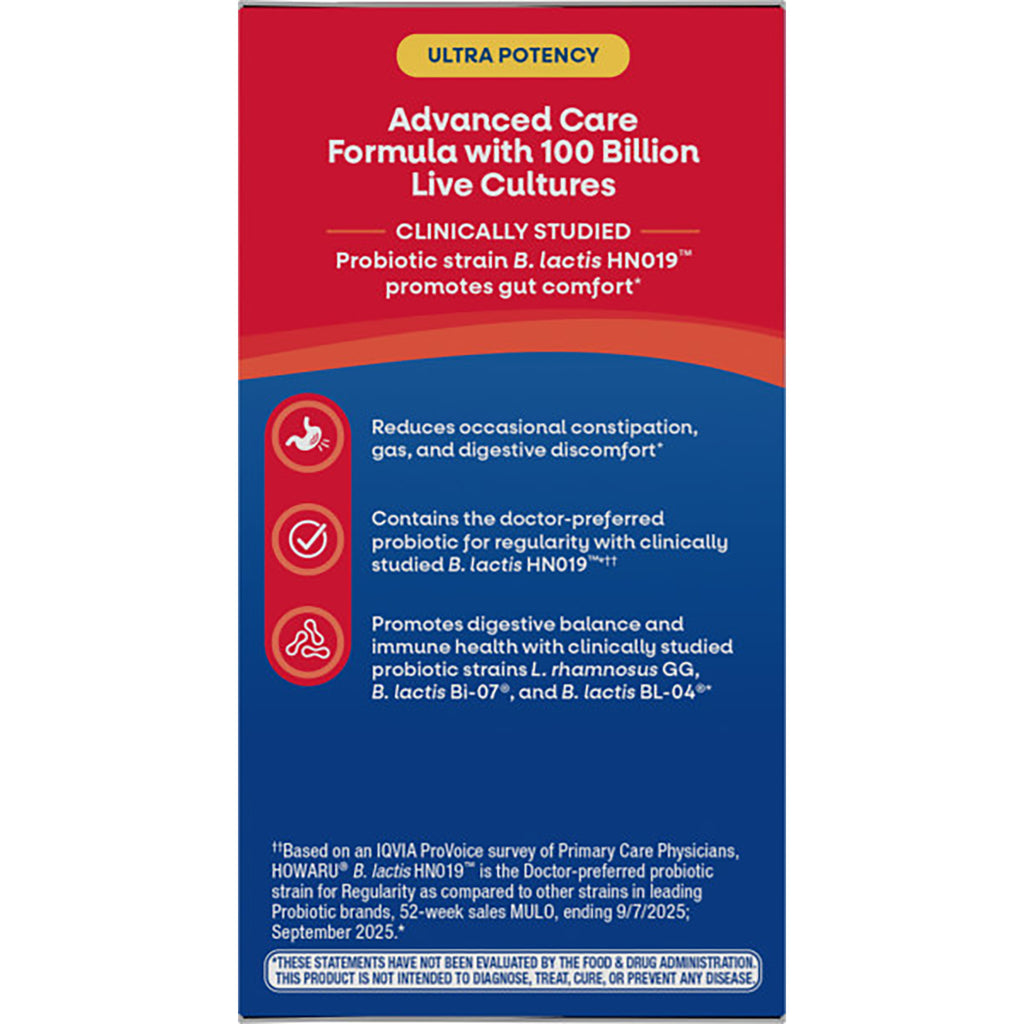 NW804 | Product infographic: Guaranteed Potency, 100 billion live probiotics, 15 strains, delayed-release capsule, plant-based prebiotic - Thumbnail