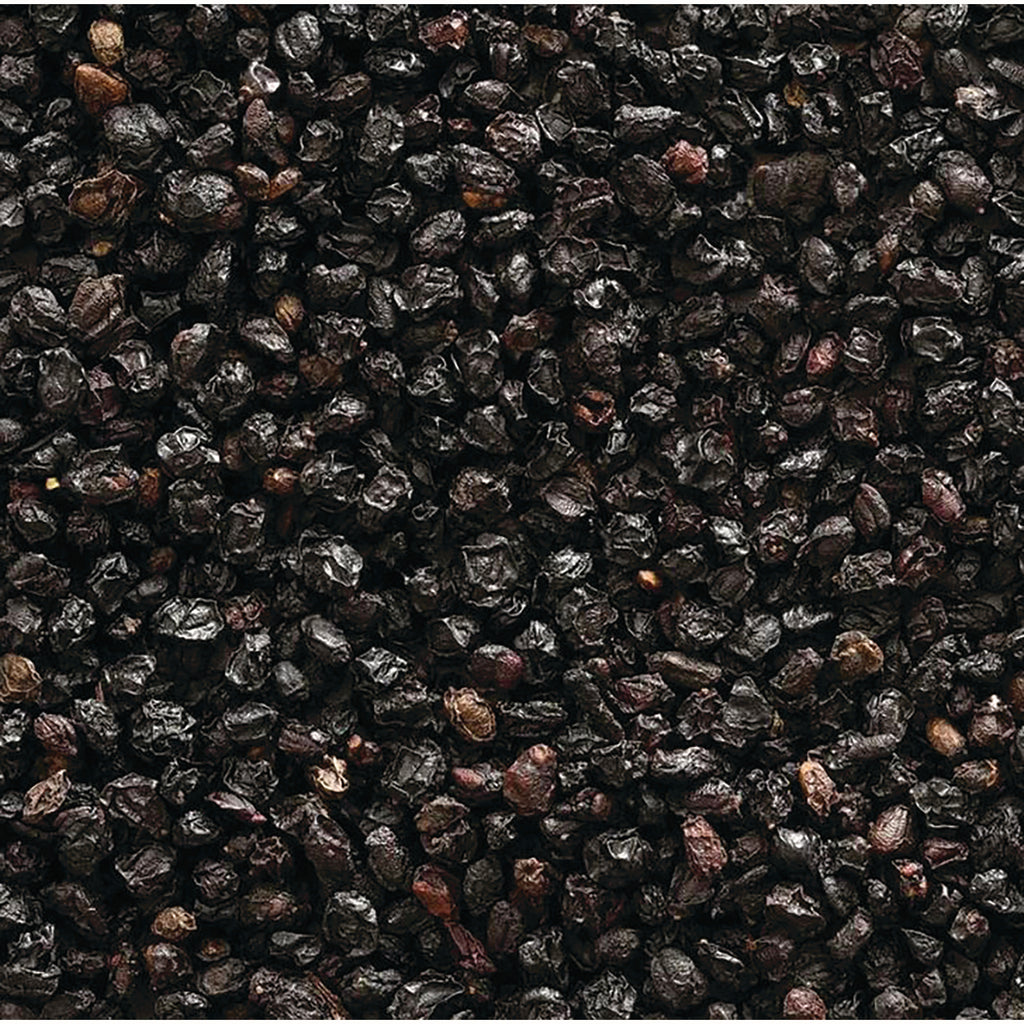 FNP380 | close-up of dried dark berries filling the frame - Thumbnail