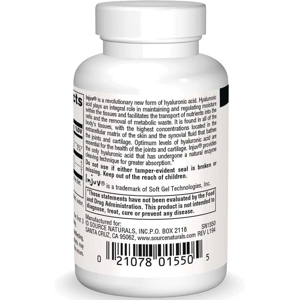SN344 | Back label with warnings, FDA disclaimer, and barcode - Thumbnail