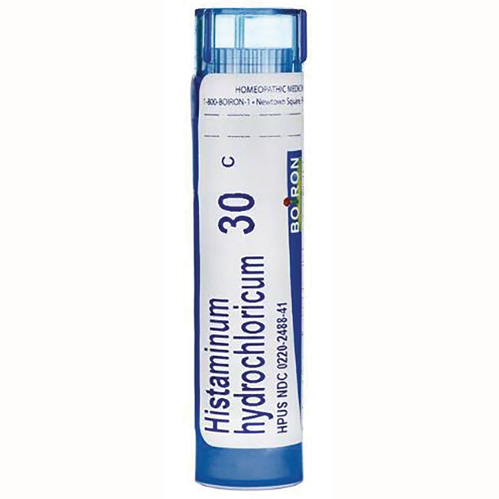BRN061 | Tube of Histaminum hydrochloricum homeopathic pellets labeled 30C - Thumbnail