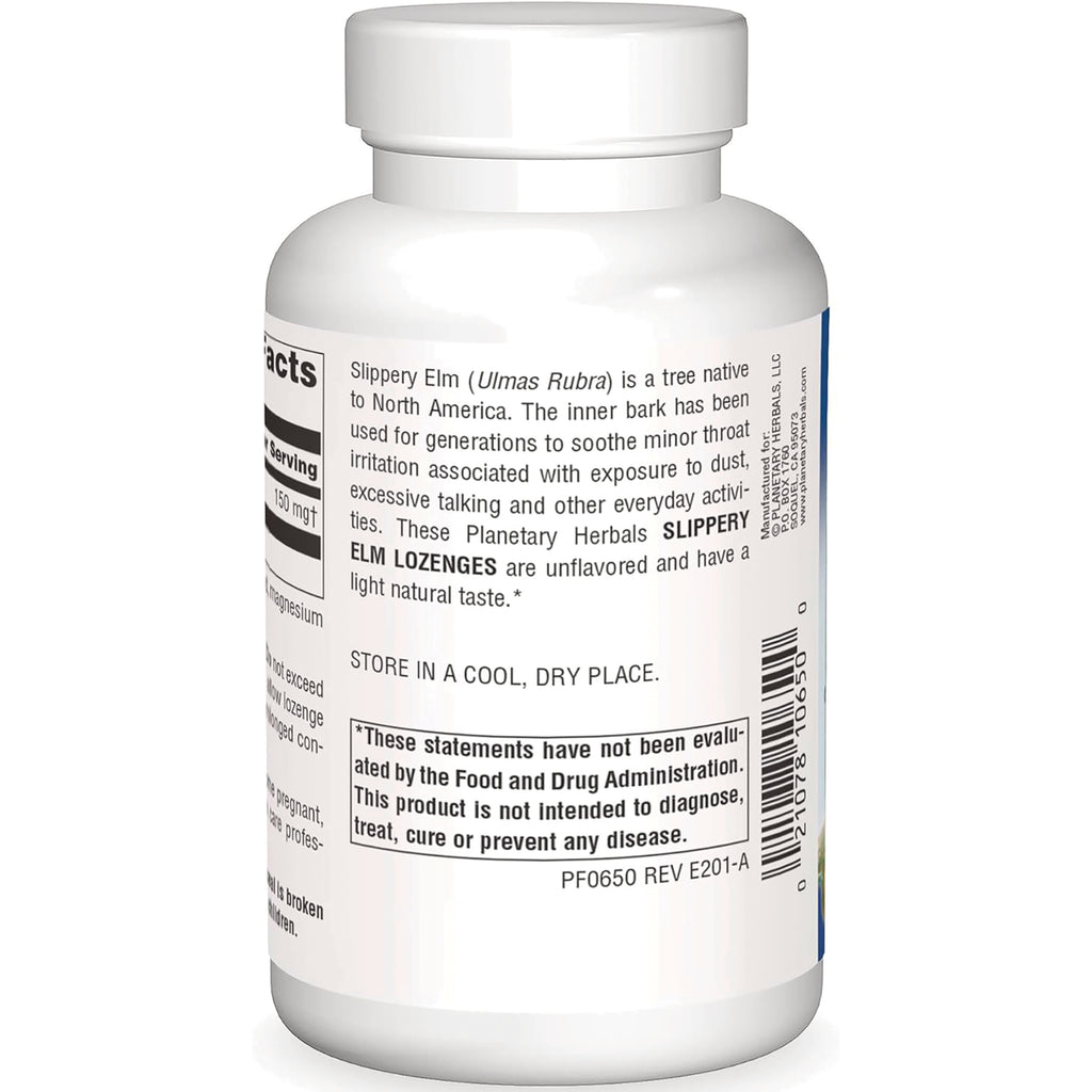 PF130 | back label of white supplement bottle showing ingredient text, barcode, and FDA warning box - Thumbnail