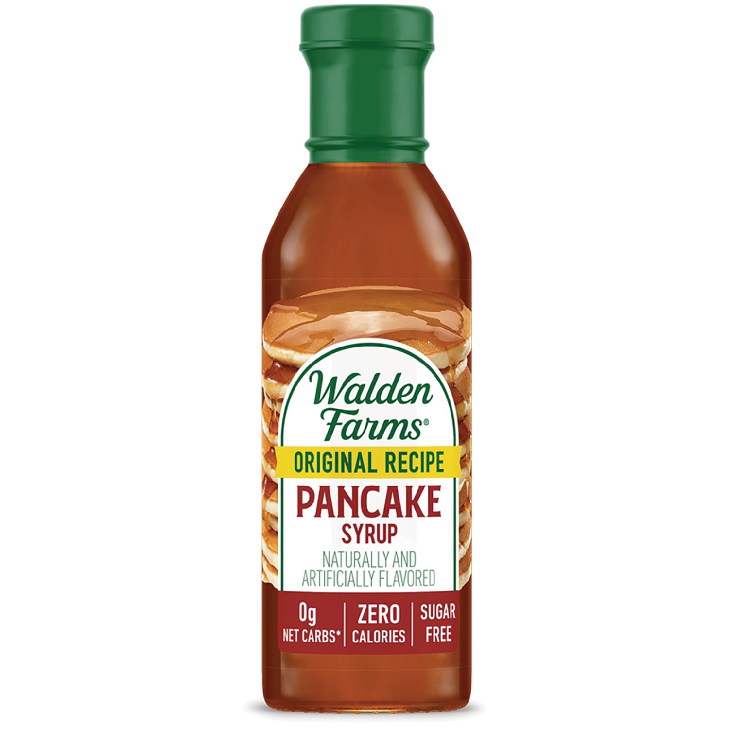 WAL024 | Walden Farms Original Recipe Pancake Syrup bottle, 0g net carbs, zero calories, sugar free
