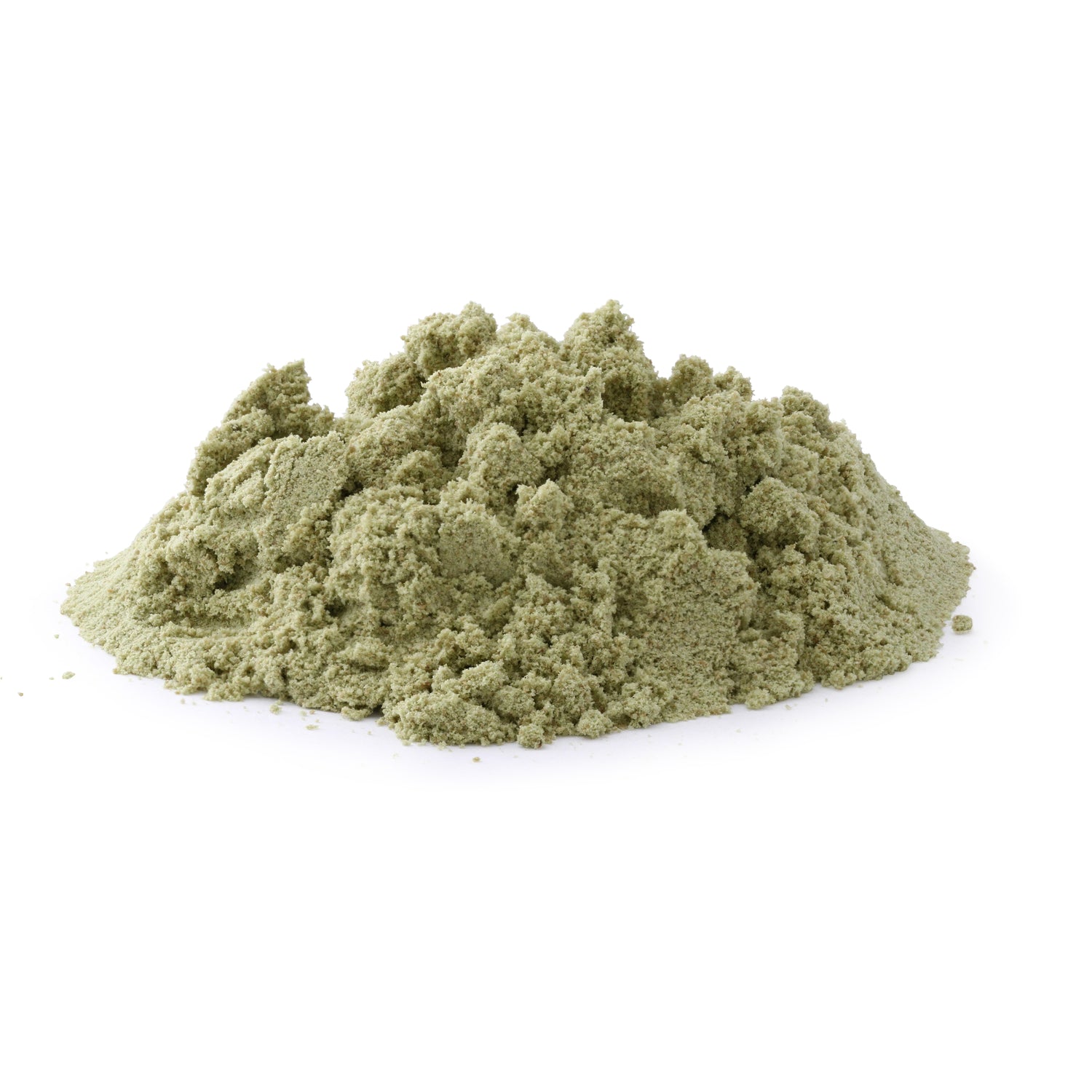 SWR004 | Green powder in a loose mound on a white background