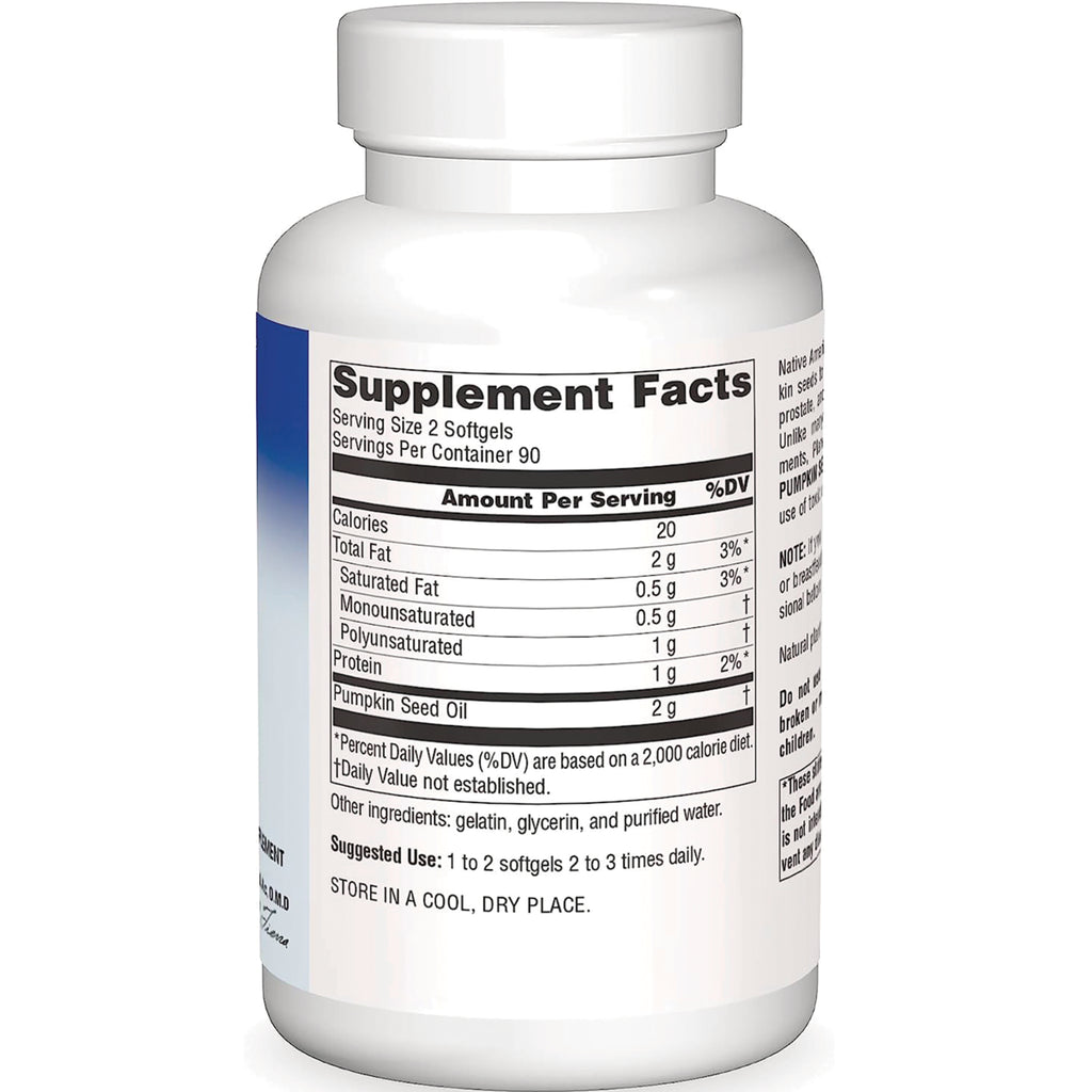 PF221 | White supplement bottle back showing Supplement Facts label with serving size, ingredients, and storage instructions - Thumbnail