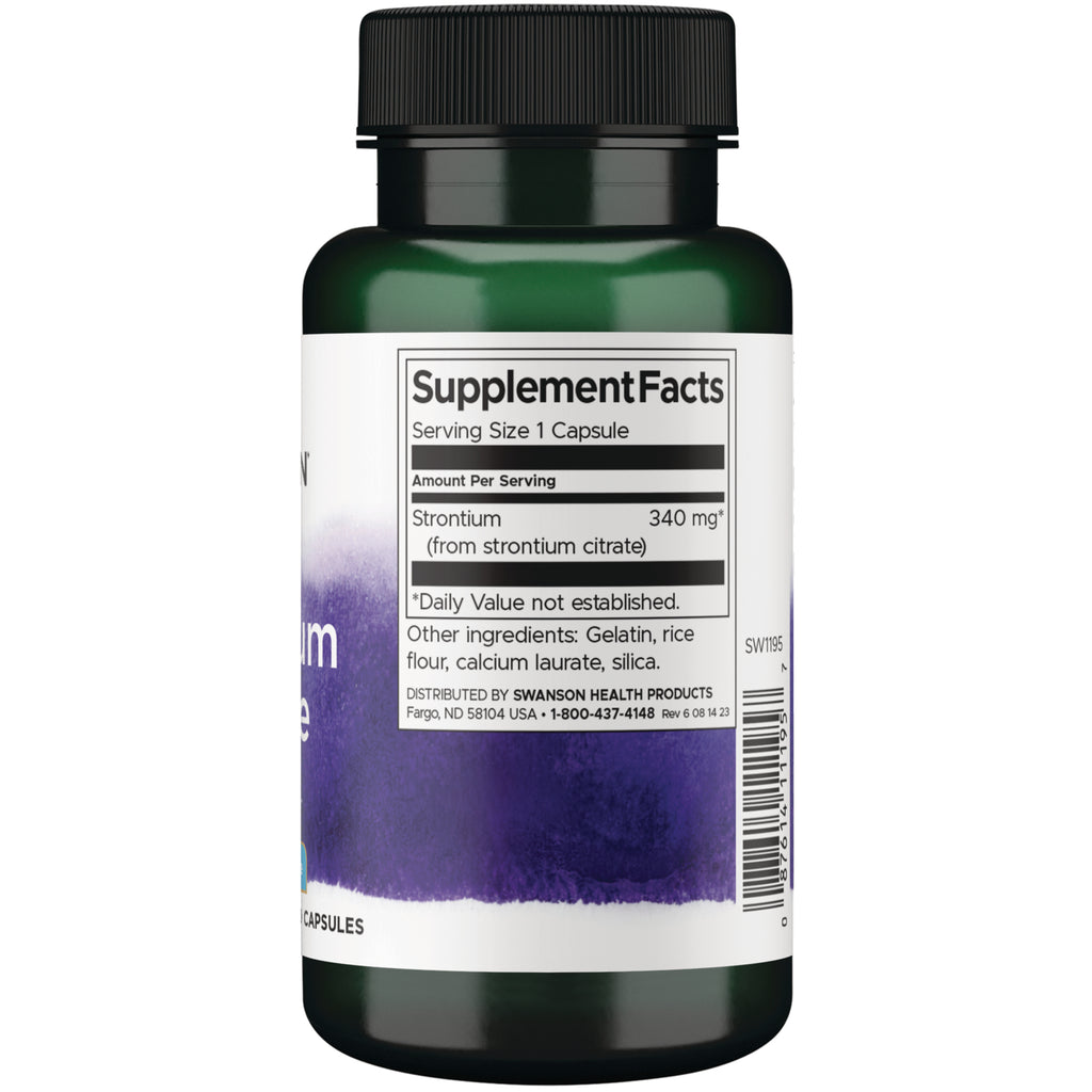 SW1195 |Back label with Supplement Facts - Thumbnail